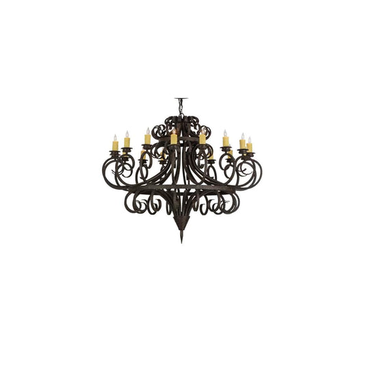 Symen 16 Light 60" Wide Taper Candle Style Chandelier