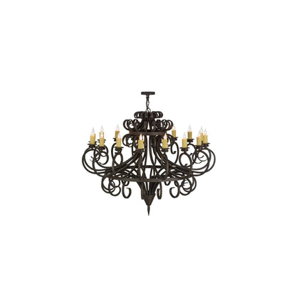 Symen 16 Light 60" Wide Taper Candle Style Chandelier