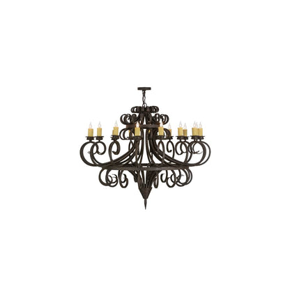 Symen 16 Light 60" Wide Taper Candle Style Chandelier