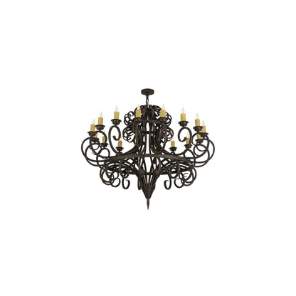 Symen 16 Light 60" Wide Taper Candle Style Chandelier