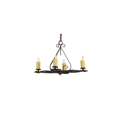 Elianna 4 Light 22" Wide Taper Candle Style Chandelier