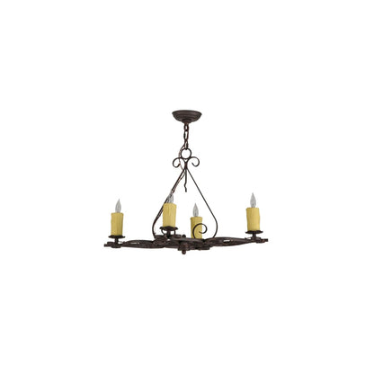 Elianna 4 Light 22" Wide Taper Candle Style Chandelier