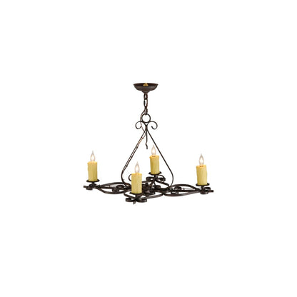 Elianna 4 Light 22" Wide Taper Candle Style Chandelier