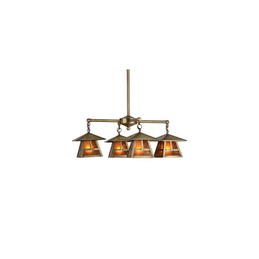 Stillwater T Mission 4 Light 30" Wide Chandelier