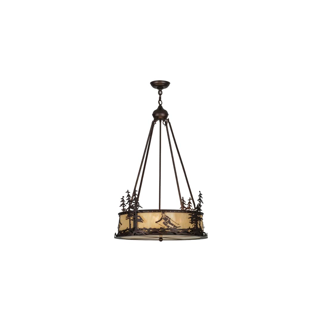 Alpine 4 Light 23" Wide Suspension Pendant
