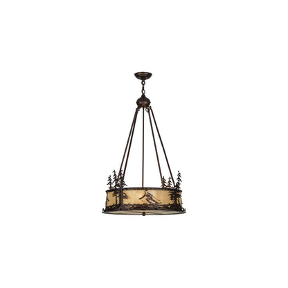 Alpine 4 Light 23" Wide Suspension Pendant