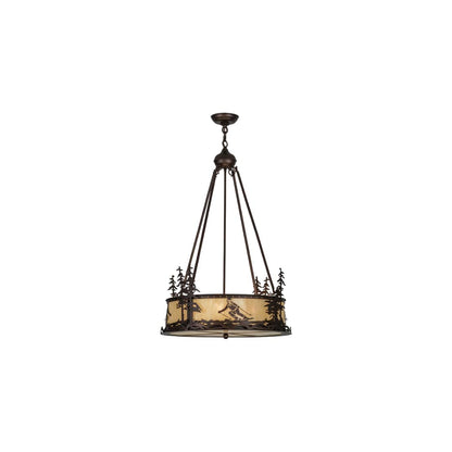 Alpine 4 Light 23" Wide Suspension Pendant