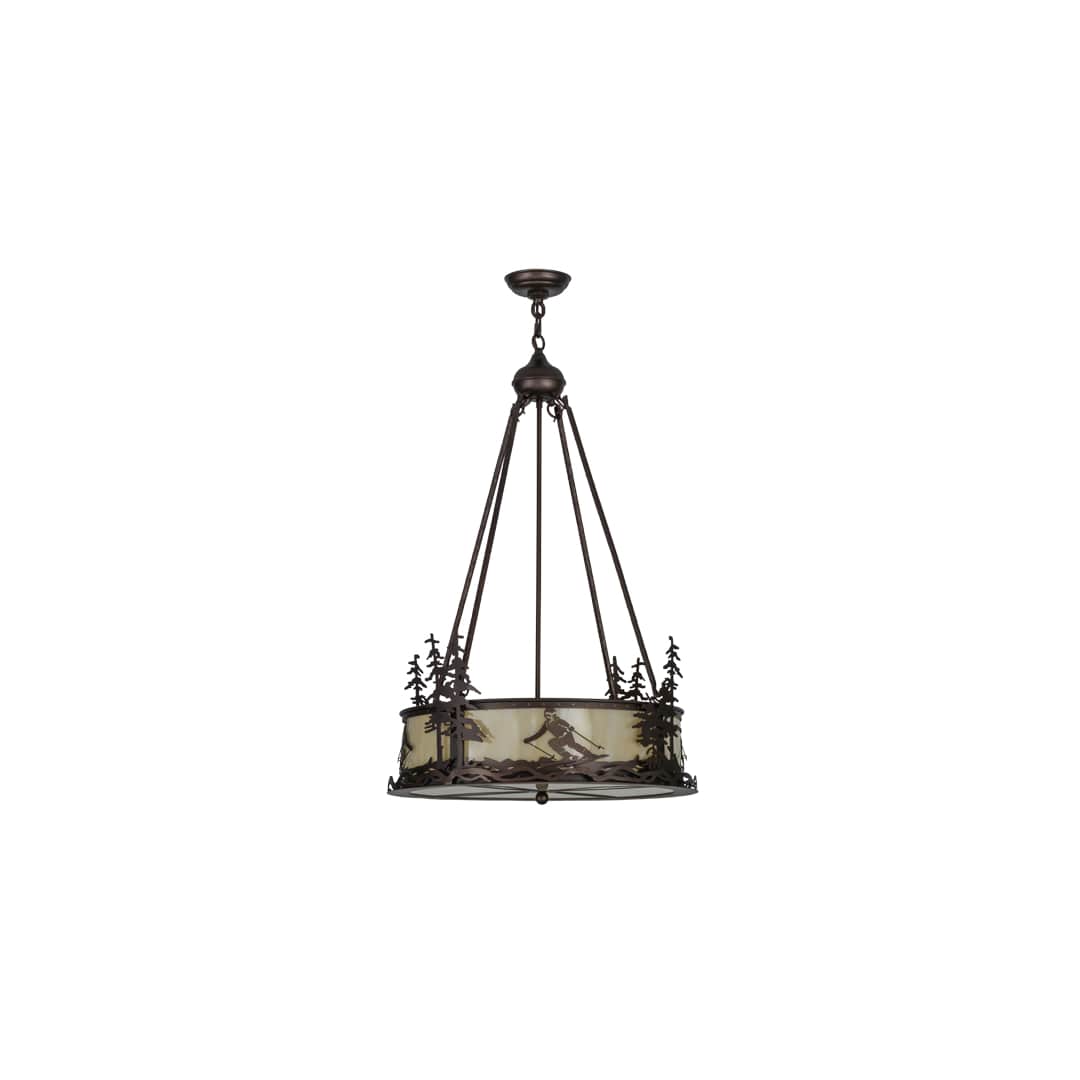 Alpine 4 Light 23" Wide Suspension Pendant