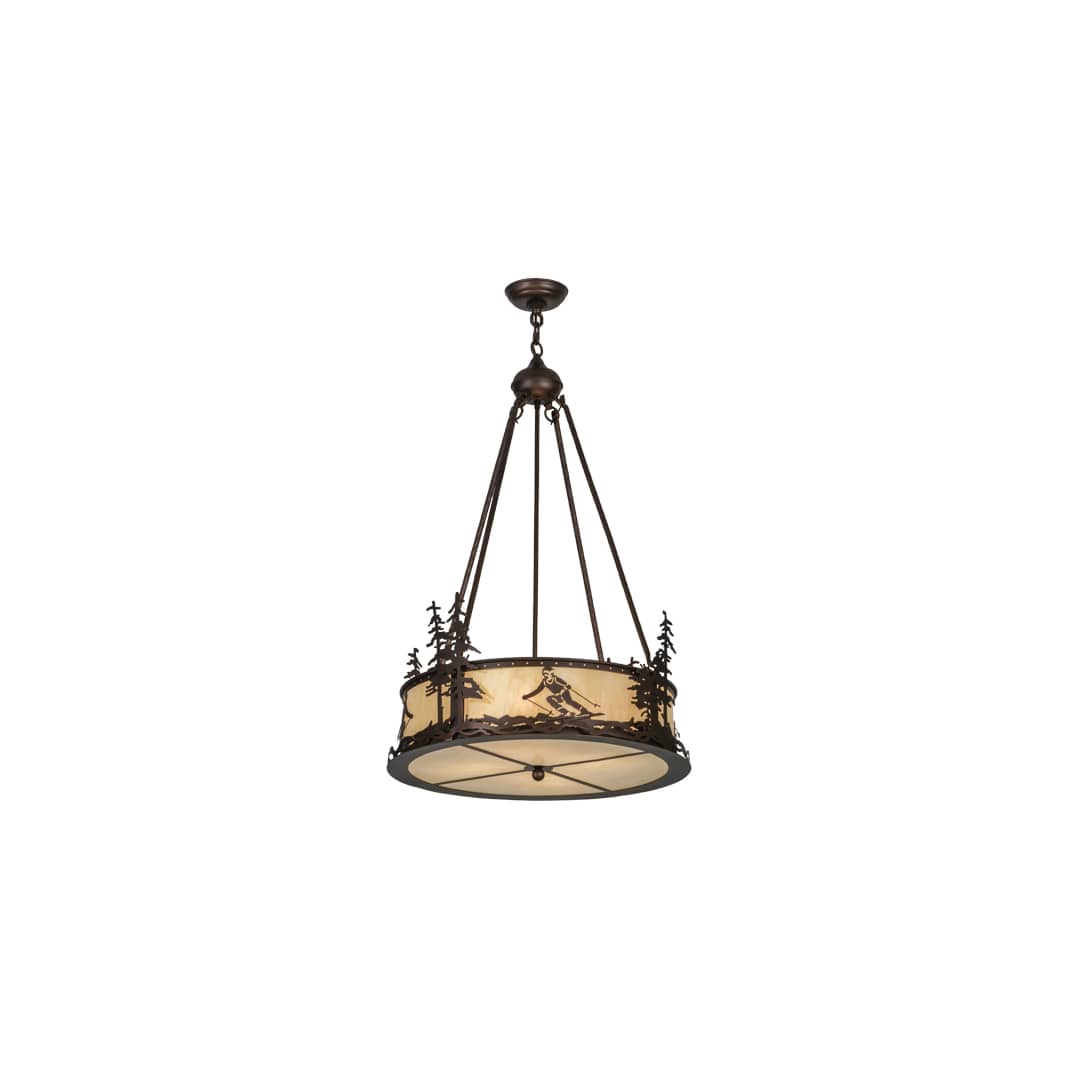 Alpine 4 Light 23" Wide Suspension Pendant