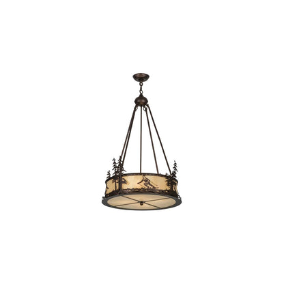 Alpine 4 Light 23" Wide Suspension Pendant