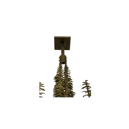 Tall Pines 3 Light 12" Wide Linear Pendant