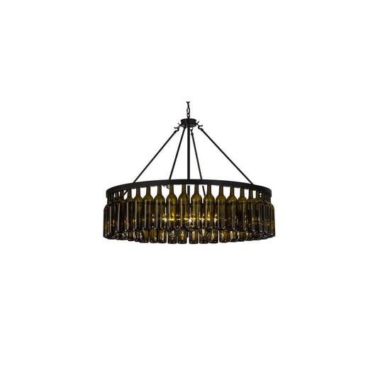 Tuscan Vineyard 6 Light 48" Wide Ring Chandelier