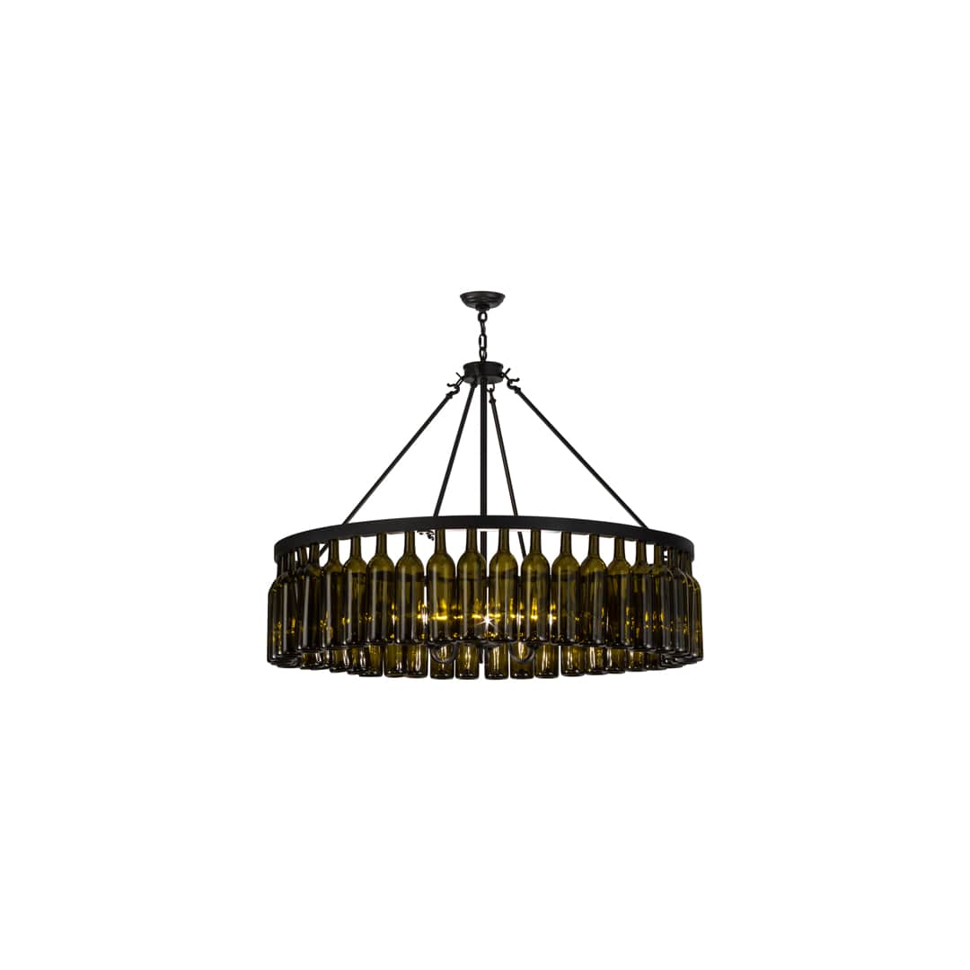 Tuscan Vineyard 6 Light 48" Wide Ring Chandelier