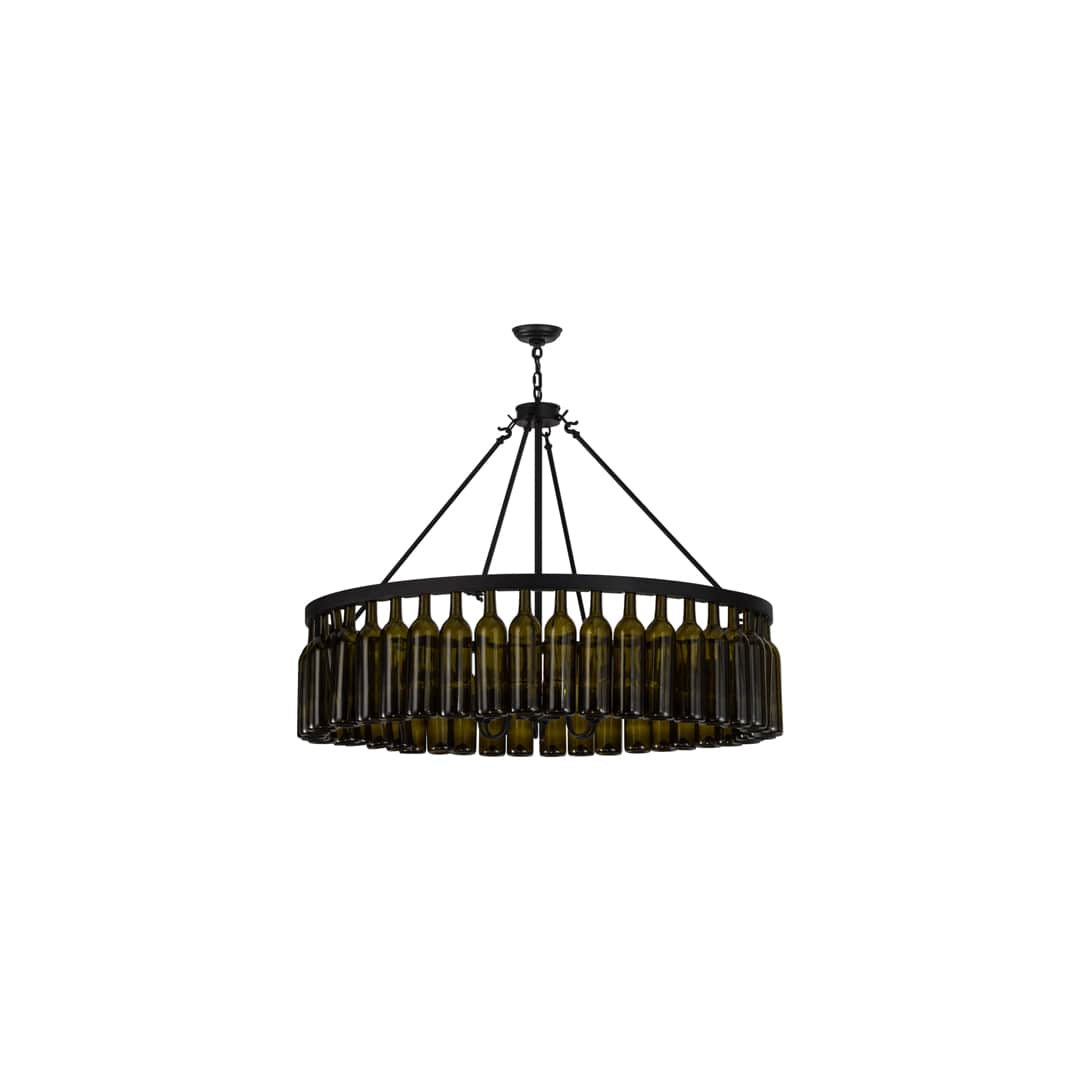 Tuscan Vineyard 6 Light 48" Wide Ring Chandelier