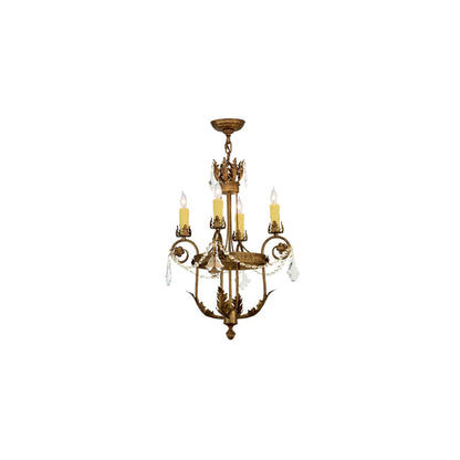 Antonia 4 Light 18" Wide Taper Candle Multi Light Pendant