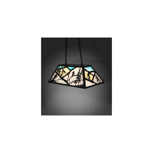 Alpine 6 Light 17" Wide Linear Pendant
