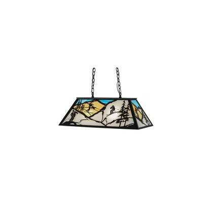 Alpine 6 Light 17" Wide Linear Pendant