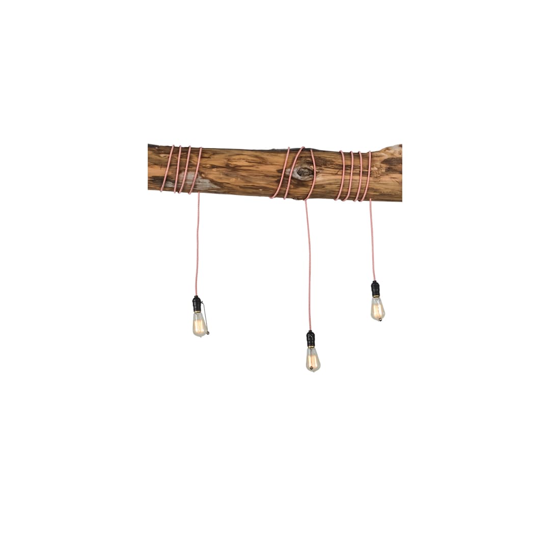 Hounds Tooth 8 Light 7" Wide Abstract Linear Pendant