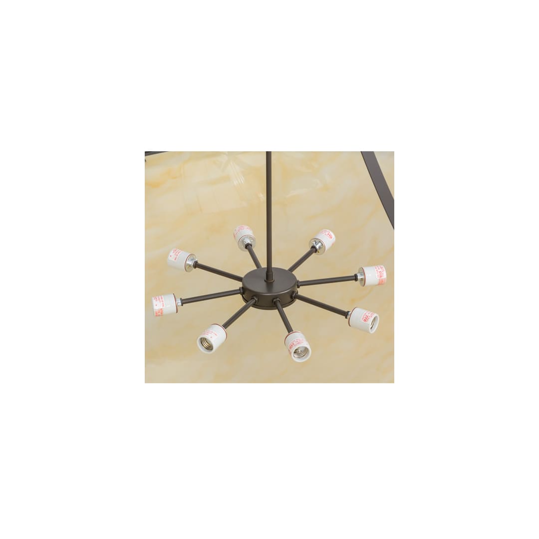 Modesto 8 Light 50" Wide Crystal Pendant