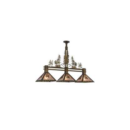 Tall Pines 3 Light 12" Wide Linear Pendant