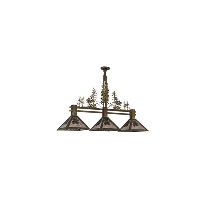 Tall Pines 3 Light 12" Wide Linear Pendant