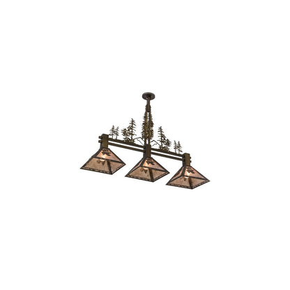 Tall Pines 3 Light 12" Wide Linear Pendant