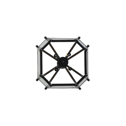 Citadel 4 Light 23" Wide Taper Candle Pendant