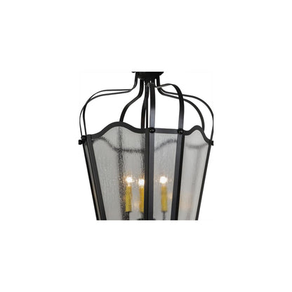 Citadel 4 Light 23" Wide Taper Candle Pendant