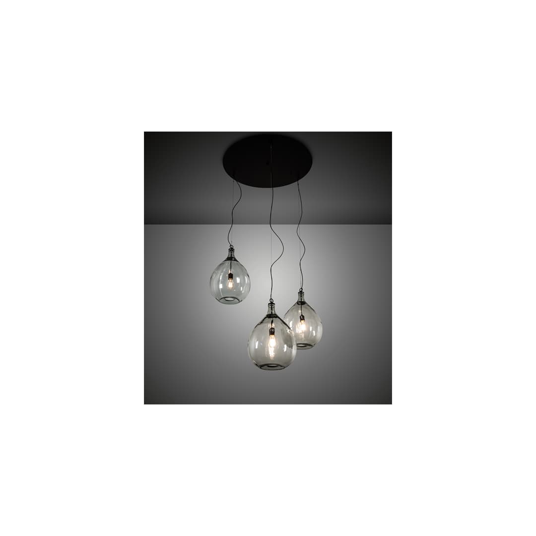 Euri Tanta 3 Light 47" Wide Multi Light Pendant