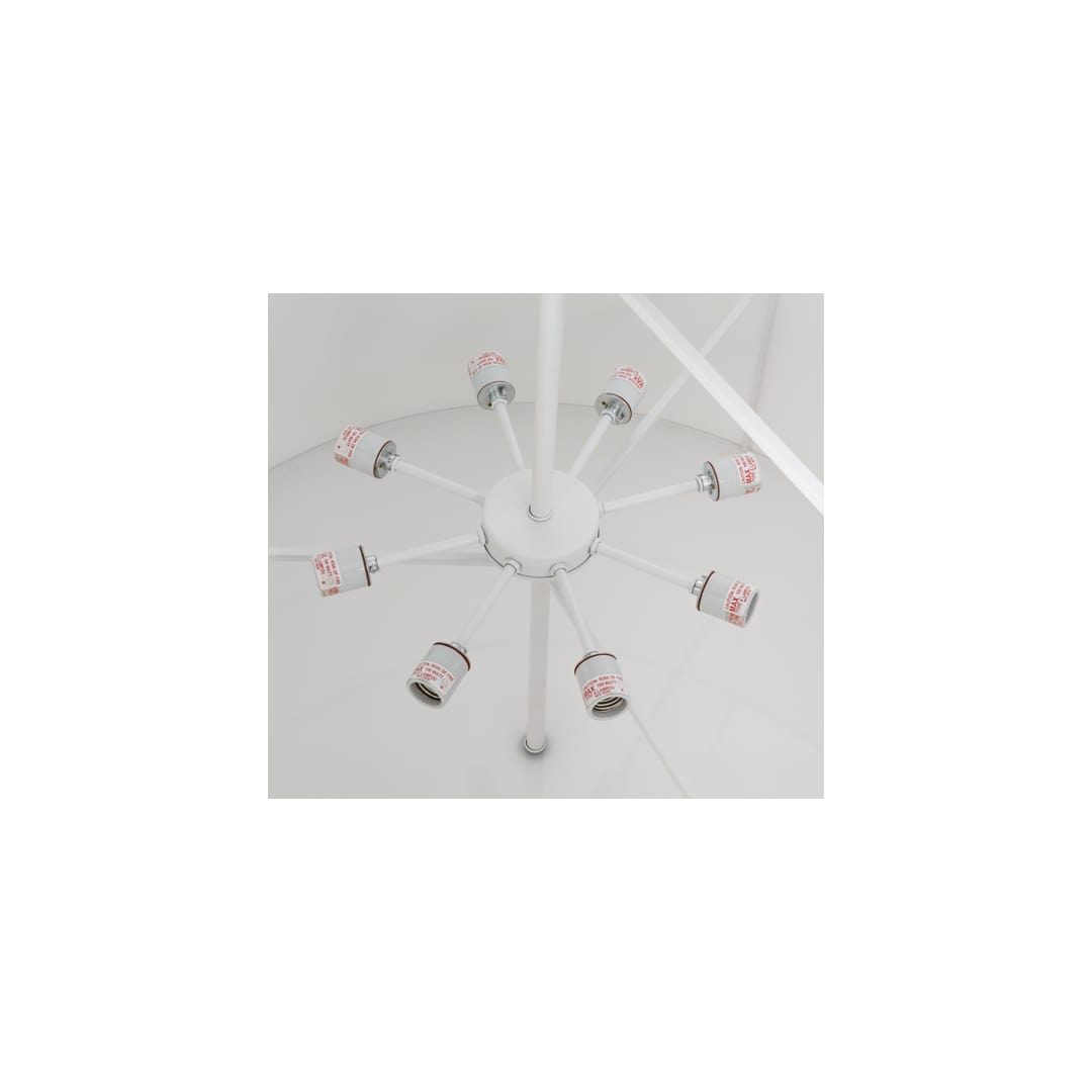 Cilindro 8 Light 44" Wide Semi-Flush Drum Ceiling Fixture