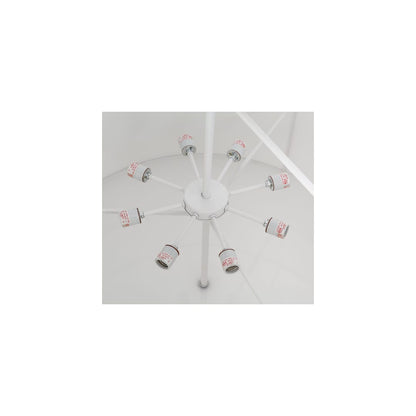 Cilindro 8 Light 44" Wide Semi-Flush Drum Ceiling Fixture