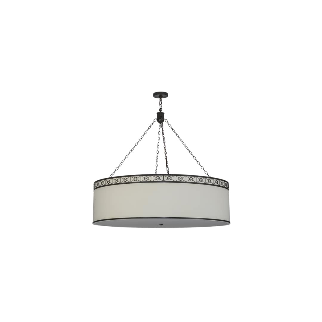 Cilindro 8 Light 54" Wide Suspension Pendant