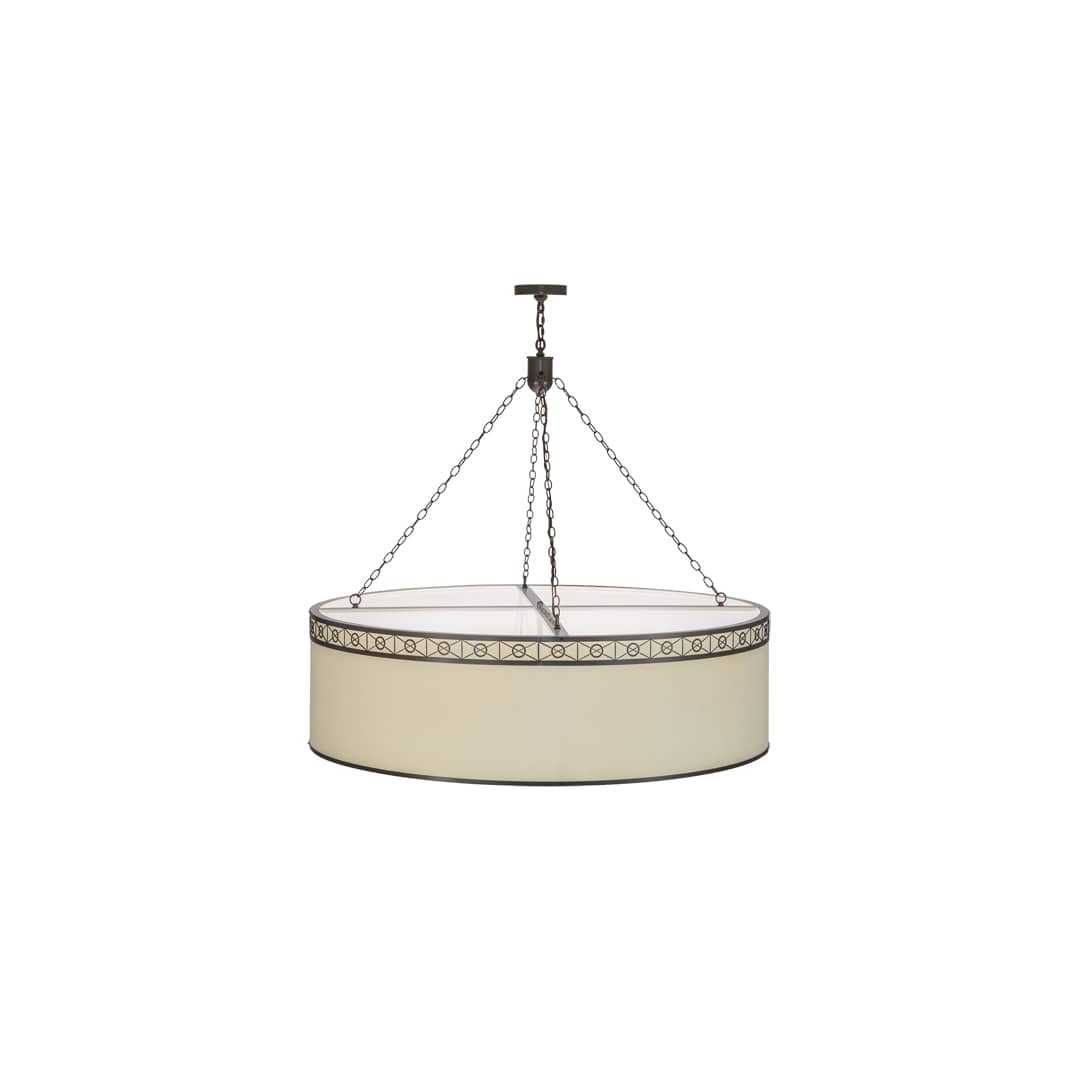 Cilindro 8 Light 54" Wide Suspension Pendant