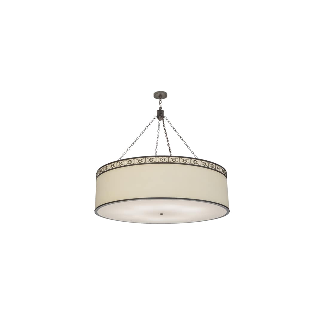Cilindro 8 Light 54" Wide Suspension Pendant