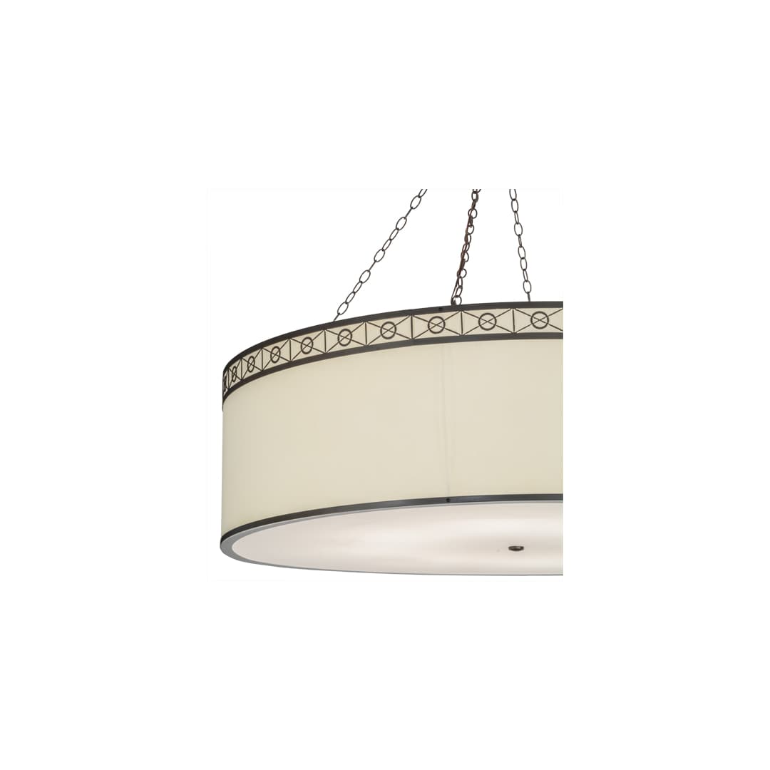 Cilindro 8 Light 54" Wide Suspension Pendant