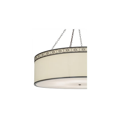 Cilindro 8 Light 54" Wide Suspension Pendant