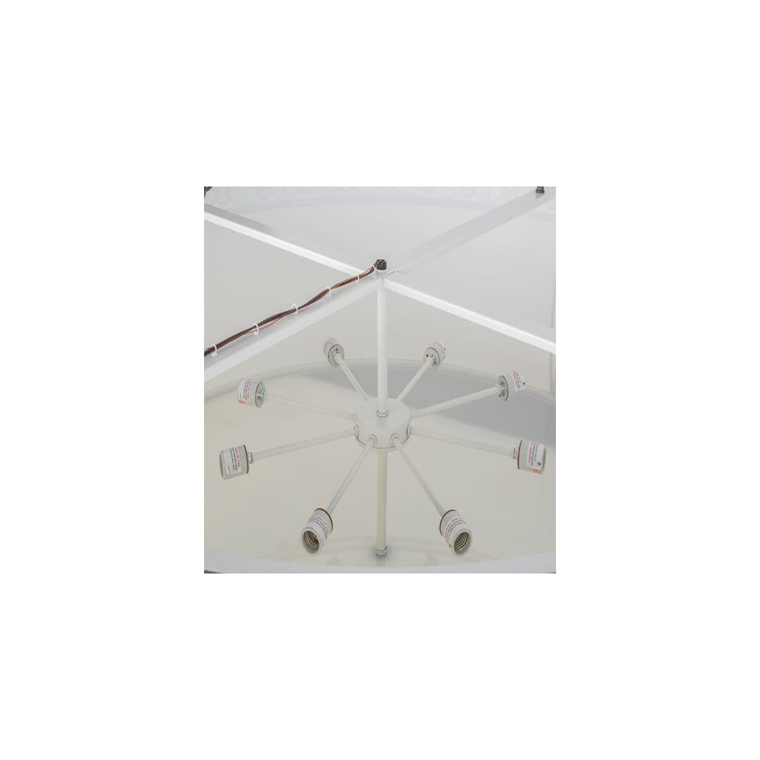 Cilindro 8 Light 54" Wide Suspension Pendant