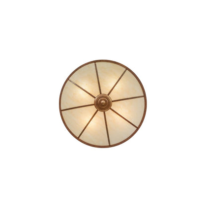 Commerce 4 Light 45" Wide Semi-Flush Bowl Ceiling Fixture - Autumn Leaf Finish