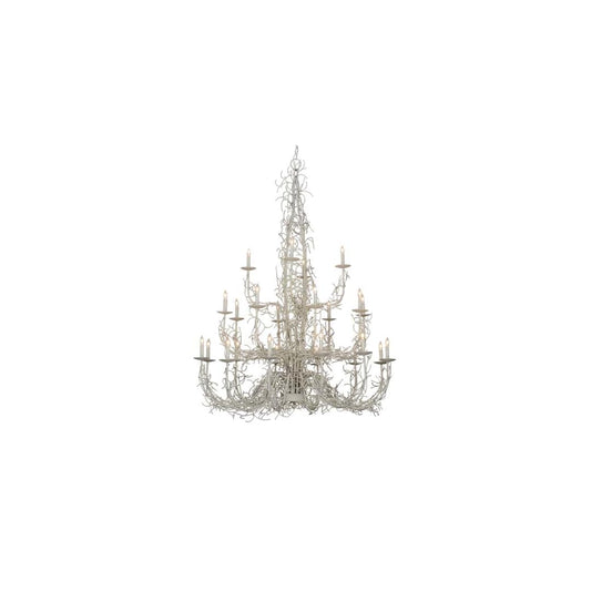 Twigs 24 Light 54" Wide Candle Style Chandelier