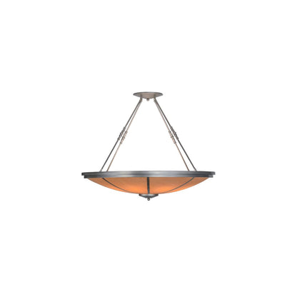 Commerce 8 Light 48" Wide Semi-Flush Bowl Ceiling Fixture - Nickel Finish