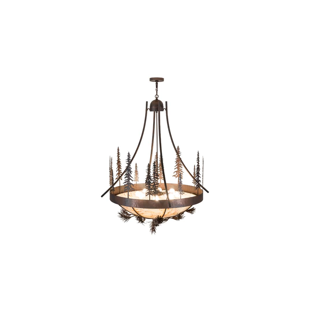 Tall Pines 8 Light 50" Wide Pendant