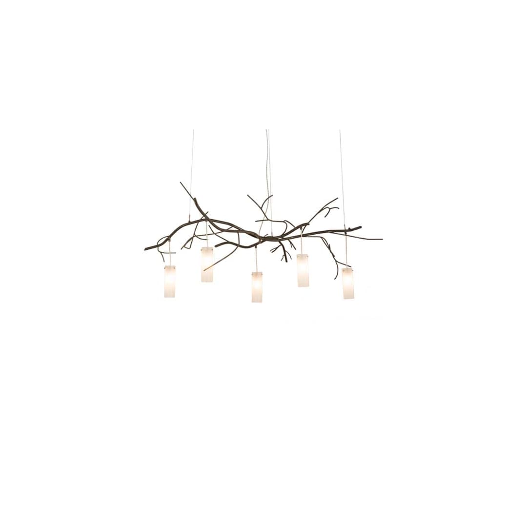 Winter Solstice 5 Light 42" Wide Linear Chandelier
