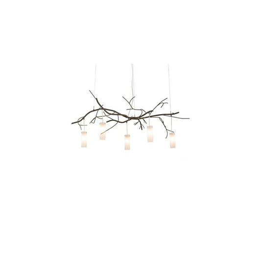 Winter Solstice 5 Light 42" Wide Linear Chandelier