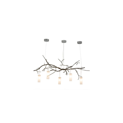 Winter Solstice 5 Light 42" Wide Linear Chandelier