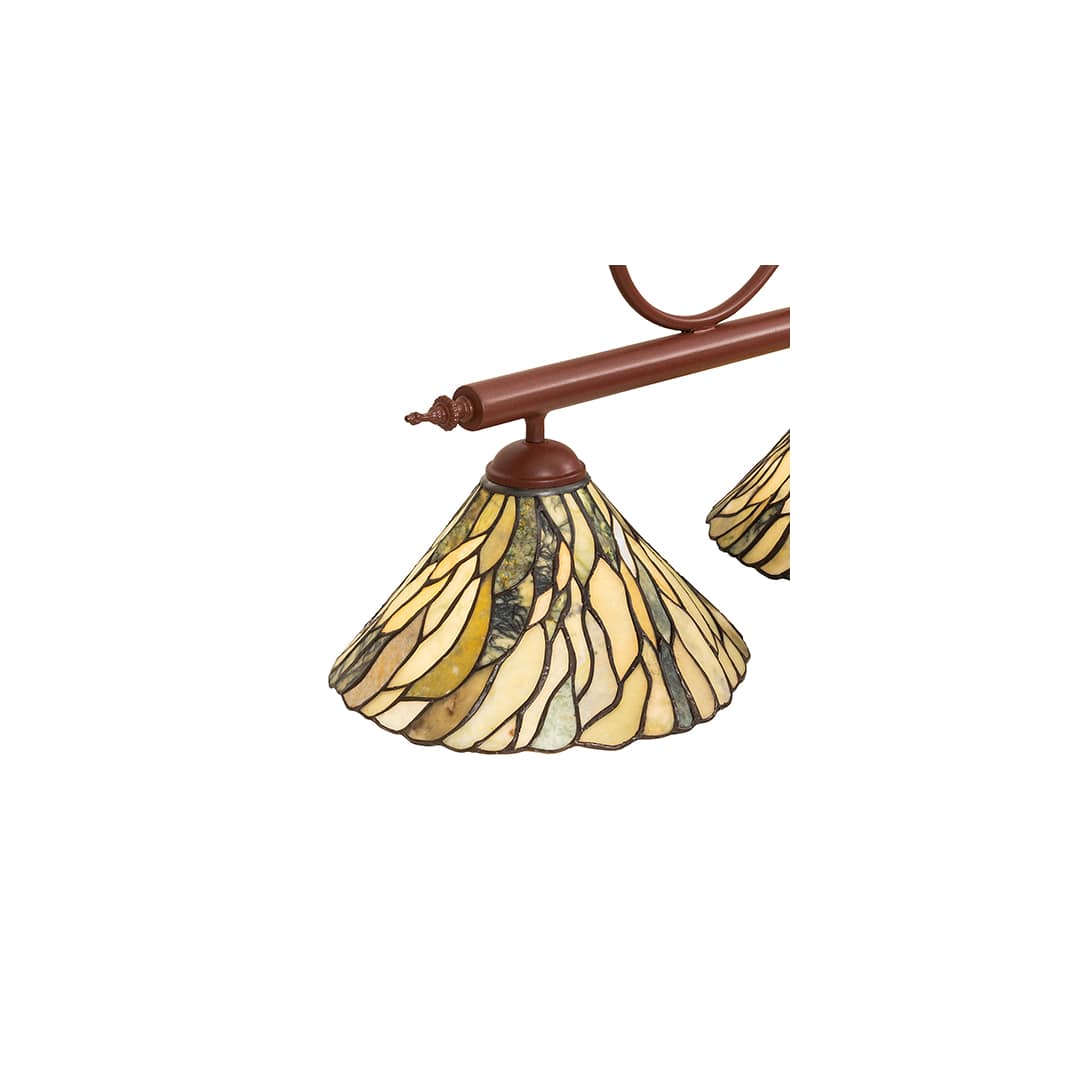 Jadestone 3 Light 12" Wide Linear Pendant