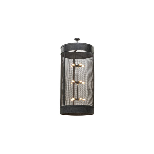 Cilindro 15 Light 36" Wide Cage Pendant