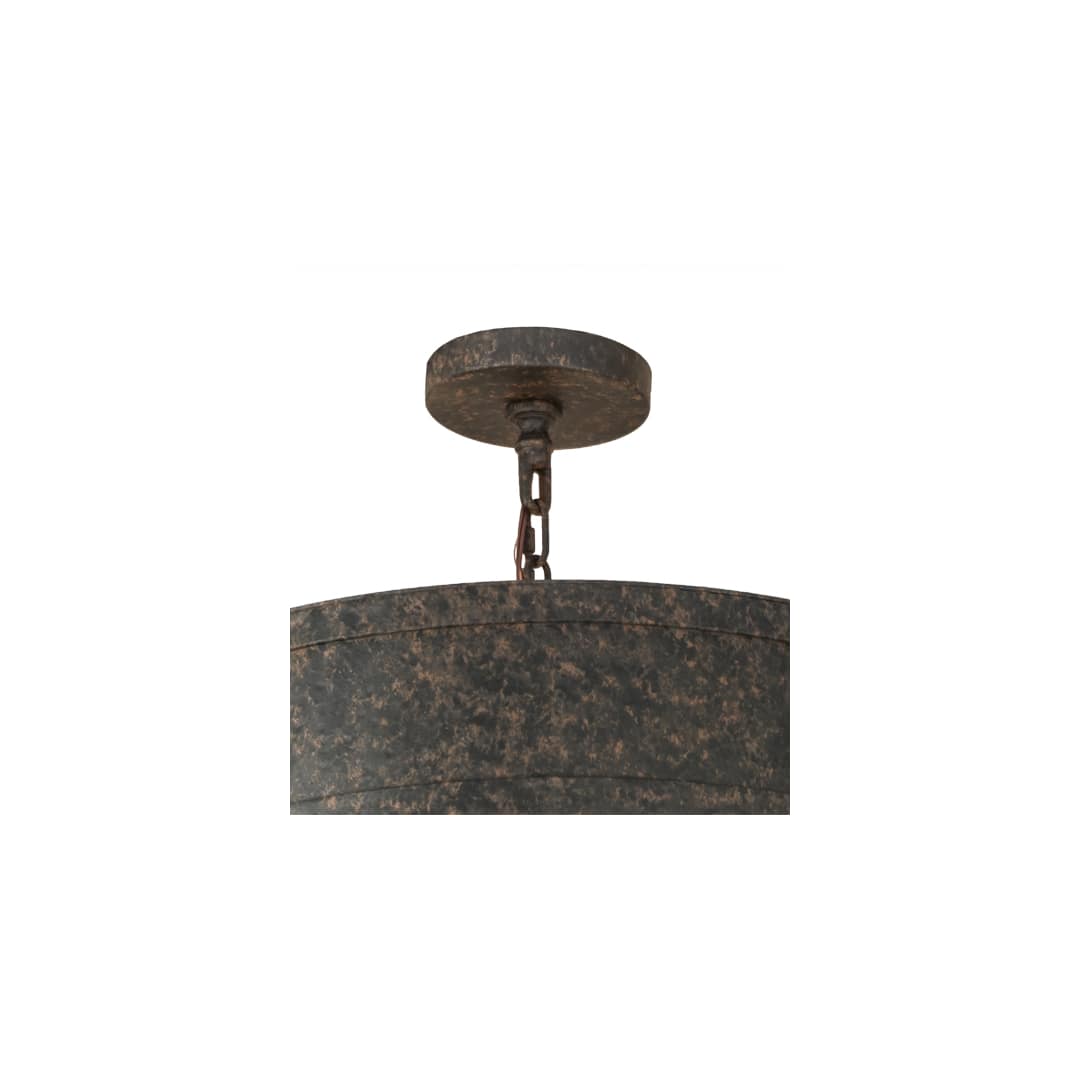 Cilindro 9 Light 24" Wide Cage Pendant