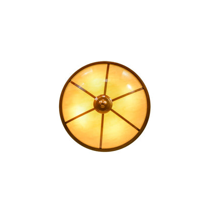 Commerce 4 Light 20" Wide Semi-Flush Bowl Ceiling Fixture - Transparent Copper Finish