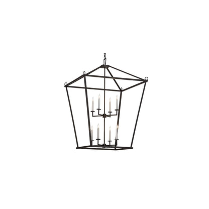 Kitzi 8 Light 51" Wide Taper Candle Pendant