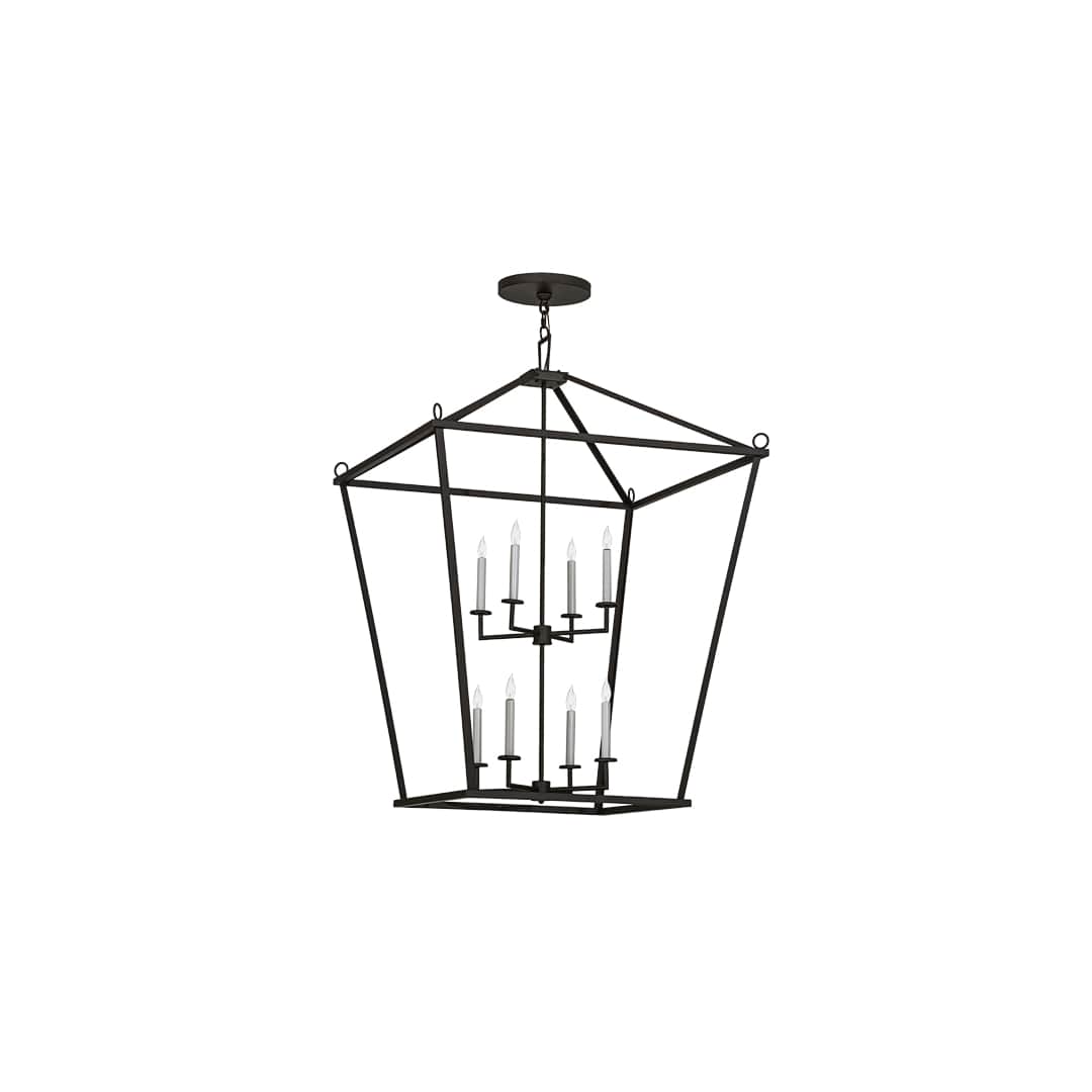 Kitzi 8 Light 51" Wide Taper Candle Pendant